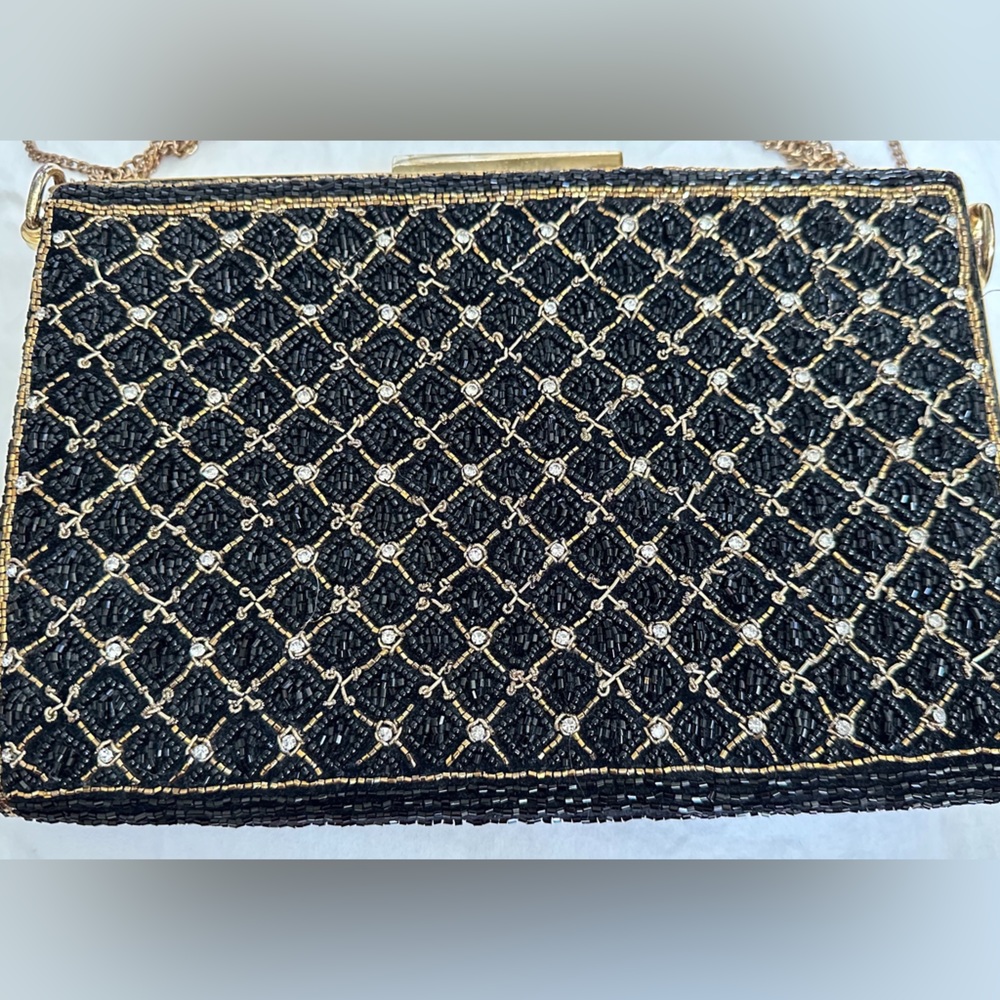 Zara sequin clutch